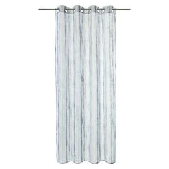 BAUHAUS Expo Ambiente Ösenschal Henry 135 X 245 Cm, 100 % Polyester, Blau