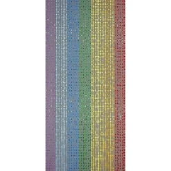 BAUHAUS Perlenvorhang Colorado Bunt, 90 X 200 Cm