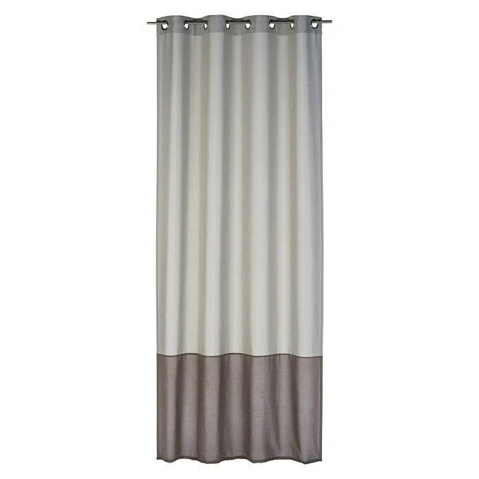 BAUHAUS Elbersdrucke Ösenschal Dualino 140 X 255 Cm, 100 % Polyester, Taupe/Braun 3 BAUHAUS Elbersdrucke Ösenschal Dualino 140 X 255 Cm, 100 % Polyester, Taupe/Braun