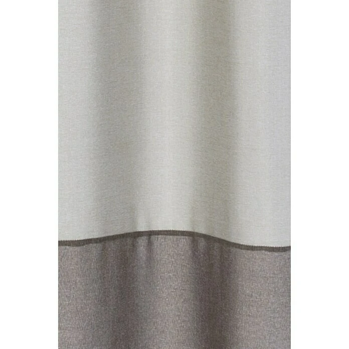 BAUHAUS Elbersdrucke Ösenschal Dualino 140 X 255 Cm, 100 % Polyester, Taupe/Braun 4 BAUHAUS Elbersdrucke Ösenschal Dualino 140 X 255 Cm, 100 % Polyester, Taupe/Braun – Bild 2