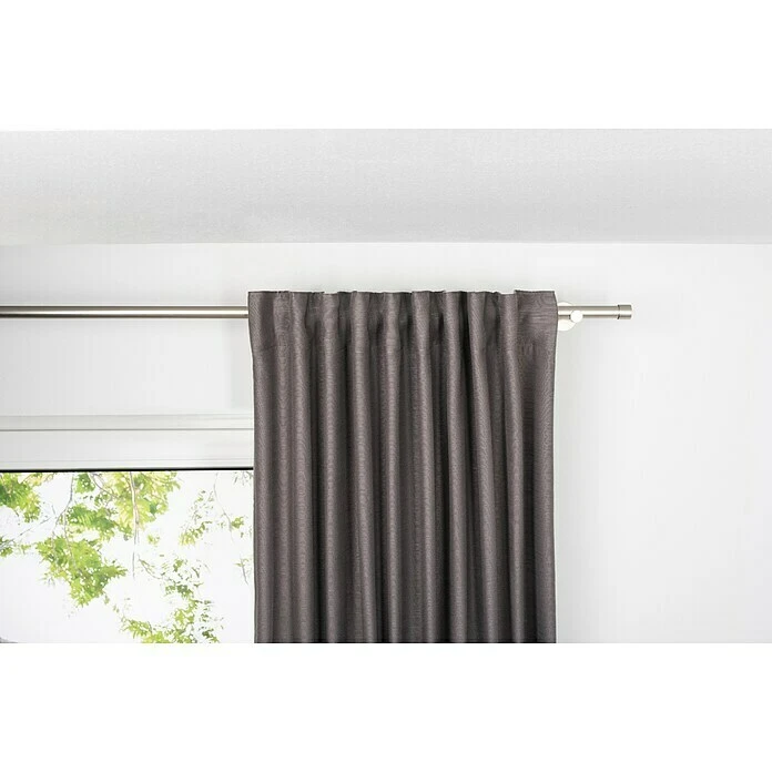 BAUHAUS Schlaufenschal Leinen-Look B X H: 135 X 245 Cm, 100 % Polyester, Grau 4 BAUHAUS Schlaufenschal Leinen-Look B X H: 135 X 245 Cm, 100 % Polyester, Grau – Bild 2