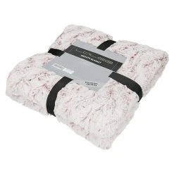 BAUHAUS Decke Smooth Rot, 200 X 150 Cm, 100 % Polyester