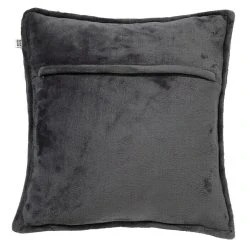 BAUHAUS Kissen Cilly Charcoal Grey, 45 X 45 Cm, 100 % Polyester -BAUHAUS Shop 12 469