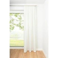 BAUHAUS Schlaufenschal Stream B X H: 135 X 300 Cm, 100 % Polyester, Weiß