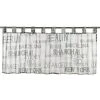 BAUHAUS Elbersdrucke Bistrogardine City 140 X 45 Cm, 100 % Polyester, Grafisch, Weiß/Grau