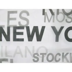 BAUHAUS Elbersdrucke Bistrogardine City 140 X 45 Cm, 100 % Polyester, Grafisch, Weiß/Grau 7 BAUHAUS Elbersdrucke Bistrogardine City 140 X 45 Cm, 100 % Polyester, Grafisch, Weiß/Grau -BAUHAUS Shop 12 472