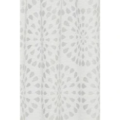 BAUHAUS Elbersdrucke Bistrogardine Circolo B X H: 160 X 45, 100 % Polyester, Grafisch, Weiß -BAUHAUS Shop 12 481