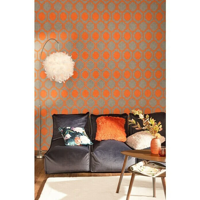 BAUHAUS Kissen Bodrum Rostrot, 45 X 45 Cm, 100 % Polyester 6 BAUHAUS Kissen Bodrum Rostrot, 45 X 45 Cm, 100 % Polyester – Bild 4