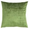 BAUHAUS Kissen Vintage Velvet Grün, 50 X 50 Cm, 100 % Polyester