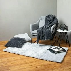 BAUHAUS Decke Happy Graphit, 200 X 150 Cm, 100 % Polyester -BAUHAUS Shop 12 514