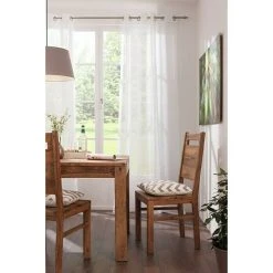 BAUHAUS Expo Ambiente Ösenschal Kimi 135 X 245 Cm, 100 % Polyester, Weiß