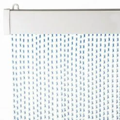 BAUHAUS Türvorhang Rom Blau, 93 X 210 Cm