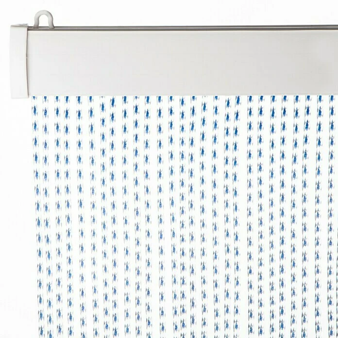 BAUHAUS Türvorhang Rom Blau, 93 X 210 Cm 3 BAUHAUS Türvorhang Rom Blau, 93 X 210 Cm