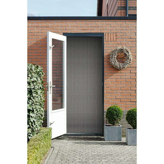 BAUHAUS Türvorhang Rom Blau, 93 X 210 Cm 4 BAUHAUS Türvorhang Rom Blau, 93 X 210 Cm – Bild 2