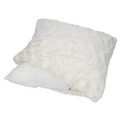 BAUHAUS Kissen Smooth Elfenbein, 45 X 45 Cm, 100 % Polyester -BAUHAUS Shop 12 539