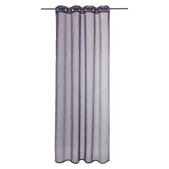 BAUHAUS Expo Ambiente Ösenschal Mia 135 X 245 Cm, 100 % Polyester, Lila