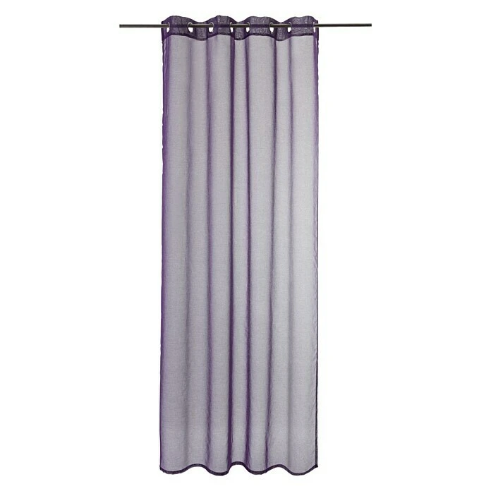 BAUHAUS Expo Ambiente Ösenschal Mia 135 X 245 Cm, 100 % Polyester, Lila 3 BAUHAUS Expo Ambiente Ösenschal Mia 135 X 245 Cm, 100 % Polyester, Lila