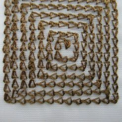 BAUHAUS Elbersdrucke Bistrogardine Quadro 140 X 48 Cm, 100 % Polyester, Braun/Weiß -BAUHAUS Shop 12 556