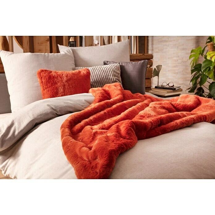 BAUHAUS Kissen Alanya Taupe, 45 X 45 Cm, 100 % Polyester 4 BAUHAUS Kissen Alanya Taupe, 45 X 45 Cm, 100 % Polyester – Bild 2