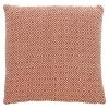 BAUHAUS Kissen Zigzag Rostrot, 45 X 45 Cm, 100 % Baumwolle -BAUHAUS Shop 12 591