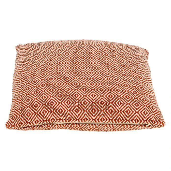 BAUHAUS Kissen Zigzag Rostrot, 45 X 45 Cm, 100 % Baumwolle 4 BAUHAUS Kissen Zigzag Rostrot, 45 X 45 Cm, 100 % Baumwolle – Bild 2