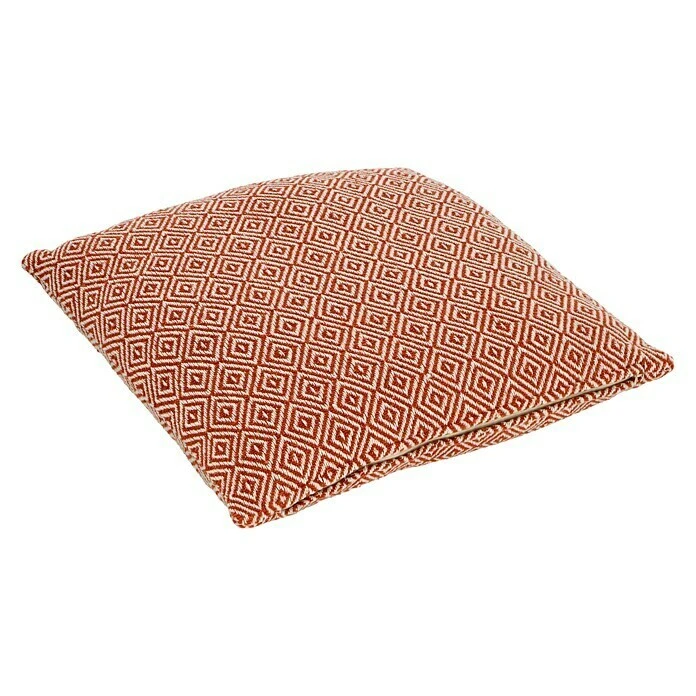 BAUHAUS Kissen Zigzag Rostrot, 45 X 45 Cm, 100 % Baumwolle 5 BAUHAUS Kissen Zigzag Rostrot, 45 X 45 Cm, 100 % Baumwolle – Bild 3