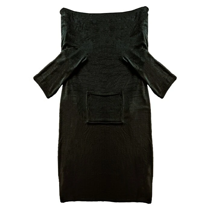 BAUHAUS Decke Giny Ärmel Raven, 200 X 150 Cm, 100 % Polyester 3 BAUHAUS Decke Giny Ärmel Raven, 200 X 150 Cm, 100 % Polyester
