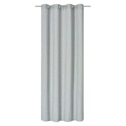 BAUHAUS Elbersdrucke Ösenschal Elba Grau, 100% Polyester