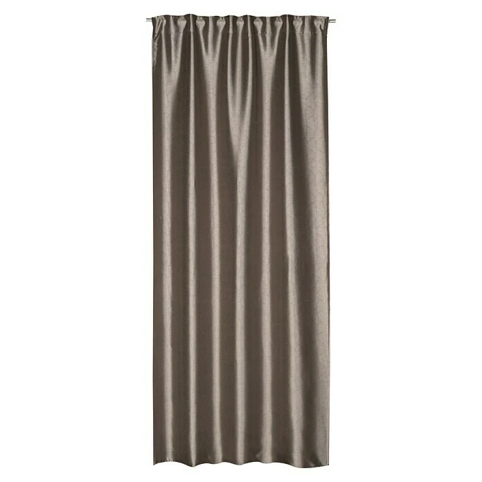 BAUHAUS Elbersdrucke Verdunkelungsvorhang Deep Shade 140 X 255 Cm, 100 % Polyester, Taupe 6 BAUHAUS Elbersdrucke Verdunkelungsvorhang Deep Shade 140 X 255 Cm, 100 % Polyester, Taupe – Bild 4