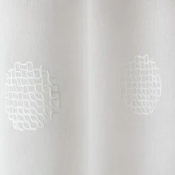 BAUHAUS Ösenschal Laura 135 X 245 Cm, 100 % Polyester, Offwhite -BAUHAUS Shop 12 620