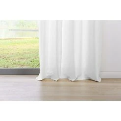 BAUHAUS Ösenschal Mood B X H: 135 X 245 Cm, 100 % Polyester, Weiß -BAUHAUS Shop 12 626