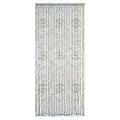 BAUHAUS Perlenvorhang Menam Beige/Braun, 90 X 200 Cm