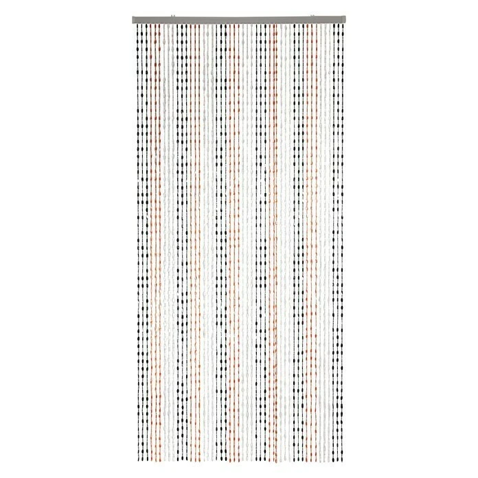 BAUHAUS Conacord Perlenvorhang Jasmin Schwarz/Weiß/Rot, 90 X 200 Cm, Kunststoff 3 BAUHAUS Conacord Perlenvorhang Jasmin Schwarz/Weiß/Rot, 90 X 200 Cm, Kunststoff
