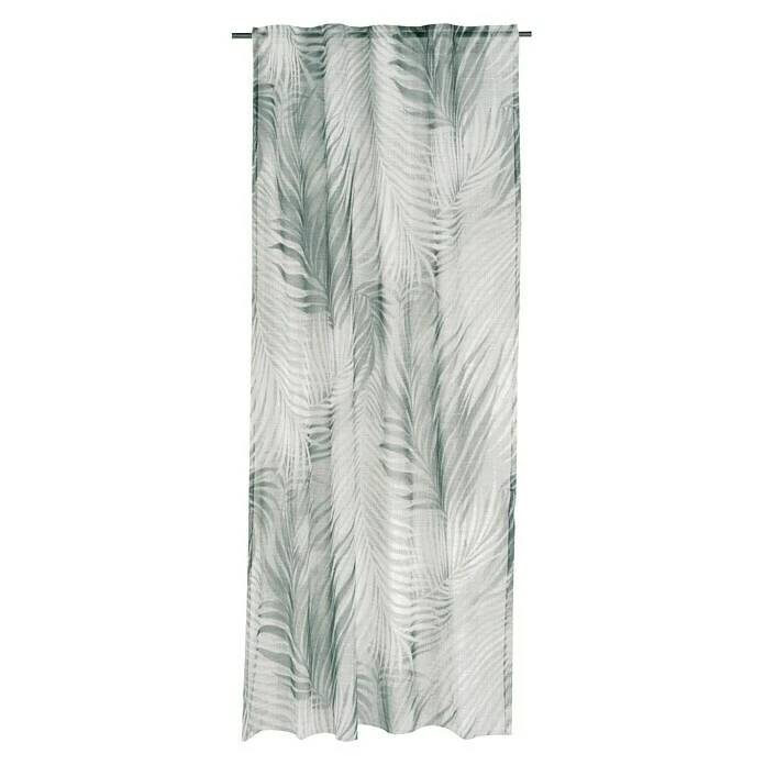 BAUHAUS Rasch Home Schlaufenbandschal Tahiti 140 X 255 Cm, 100 % Polyester, Grau/Grün 3 BAUHAUS Rasch Home Schlaufenbandschal Tahiti 140 X 255 Cm, 100 % Polyester, Grau/Grün
