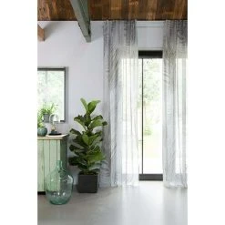 Alternative view of BAUHAUS Rasch Home Schlaufenbandschal Tahiti 140 X 255 Cm, 100 % Polyester, Grau/Grün