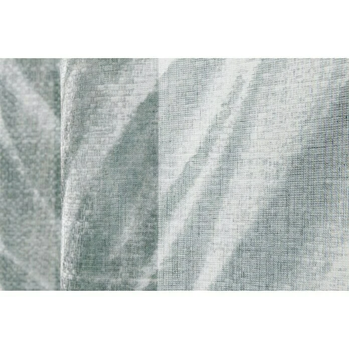 BAUHAUS Rasch Home Schlaufenbandschal Tahiti 140 X 255 Cm, 100 % Polyester, Grau/Grün 6 BAUHAUS Rasch Home Schlaufenbandschal Tahiti 140 X 255 Cm, 100 % Polyester, Grau/Grün – Bild 4