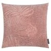 BAUHAUS Kissen Jacquard Floral, Terracotta, 50 X 50 Cm, Vorderseite: 64 % Viskose, 36 % Baumwolle