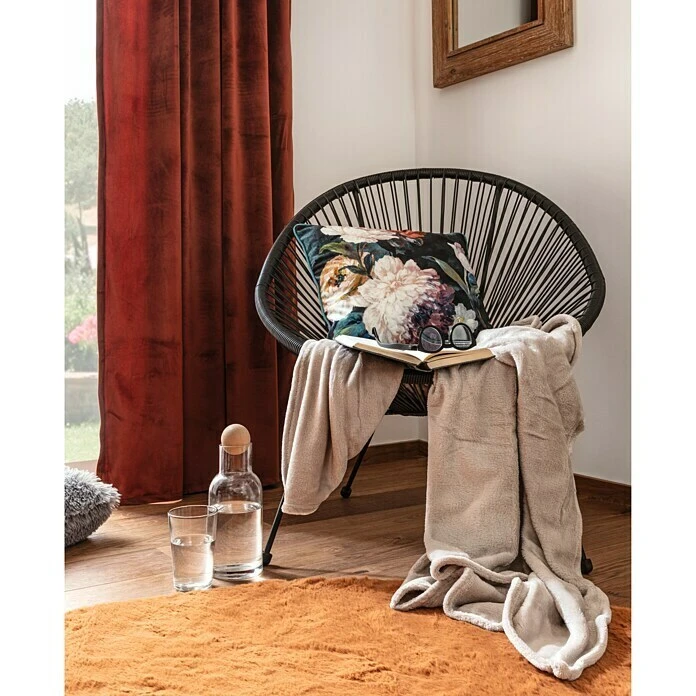 BAUHAUS Decke Marmaris Light Grey, 170 X 130 Cm, 100 % Polyester 5 BAUHAUS Decke Marmaris Light Grey, 170 X 130 Cm, 100 % Polyester – Bild 3