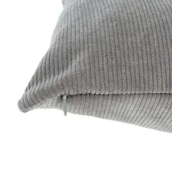 BAUHAUS Elbersdrucke Kissen Cord Grau, 45 X 45 Cm, 100 % Polyester -BAUHAUS Shop 12 658