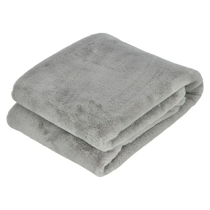 BAUHAUS Decke Happy Silber, 200 X 150 Cm, 100 % Polyester 4 BAUHAUS Decke Happy Silber, 200 X 150 Cm, 100 % Polyester – Bild 2