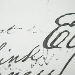 BAUHAUS Elbersdrucke Schlaufenschal Loveletter 100 % Polyester, 140 X 255 Cm, Weiß/Schwarz -BAUHAUS Shop 12 781