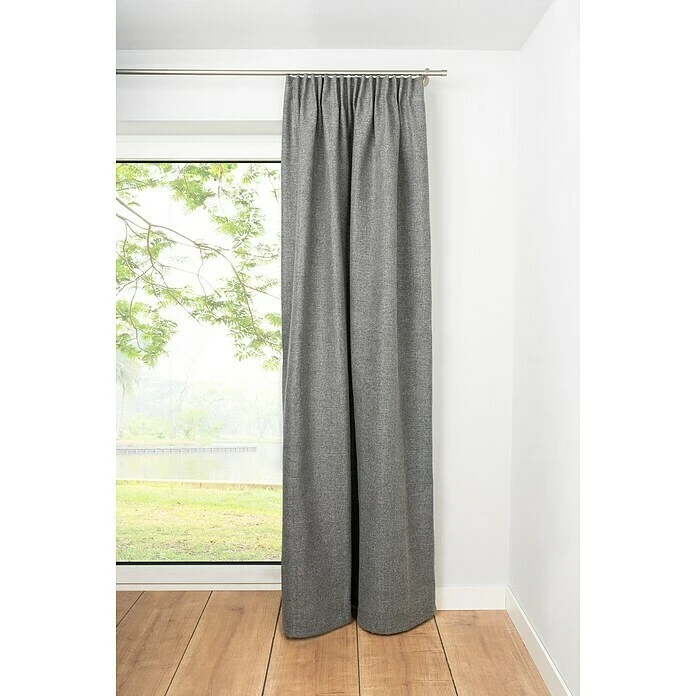 BAUHAUS Schlaufenschal Chalet B X H: 135 X 300 Cm, 100 % Polyester, Grau 3 BAUHAUS Schlaufenschal Chalet B X H: 135 X 300 Cm, 100 % Polyester, Grau