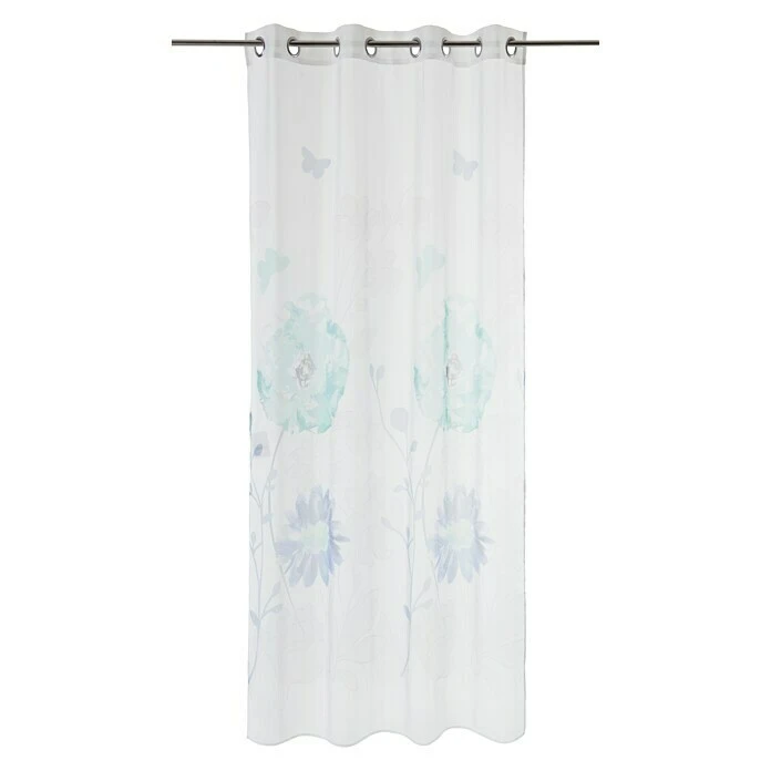 BAUHAUS Expo Ambiente Ösenschal Anna 135 X 245 Cm, 100 % Polyester, Weiß/Blau 3 BAUHAUS Expo Ambiente Ösenschal Anna 135 X 245 Cm, 100 % Polyester, Weiß/Blau