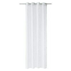 BAUHAUS Expo Ambiente Ösenschal Mia 135 X 245 Cm, 100 % Polyester, Weiß