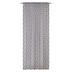 BAUHAUS Elbersdrucke Schlaufenschal Alea 140 X 255 Cm, 100 % Polyester, Grau