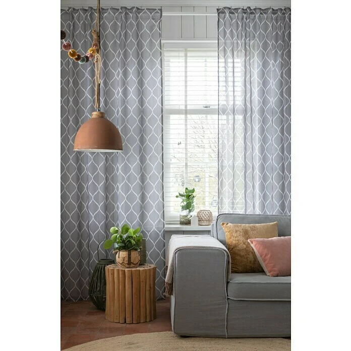 BAUHAUS Elbersdrucke Schlaufenschal Alea 140 X 255 Cm, 100 % Polyester, Grau 4 BAUHAUS Elbersdrucke Schlaufenschal Alea 140 X 255 Cm, 100 % Polyester, Grau – Bild 2