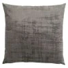 BAUHAUS Kissen Vintage Velvet Charcoal Grey, 50 X 50 Cm, 100 % Polyester