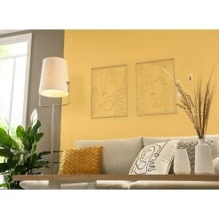 BAUHAUS Kissen Classy Ocker, 45 X 45 Cm, 100 % Polyester -BAUHAUS Shop 12 877
