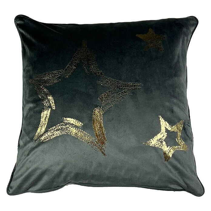 BAUHAUS Kissen Stern Charcoal Grey, 45 X 45 Cm, 100 % Polyester 3 BAUHAUS Kissen Stern Charcoal Grey, 45 X 45 Cm, 100 % Polyester