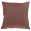 BAUHAUS Kissen Uni Velours Rosa, 45 X 45 Cm, 100 % Polyester